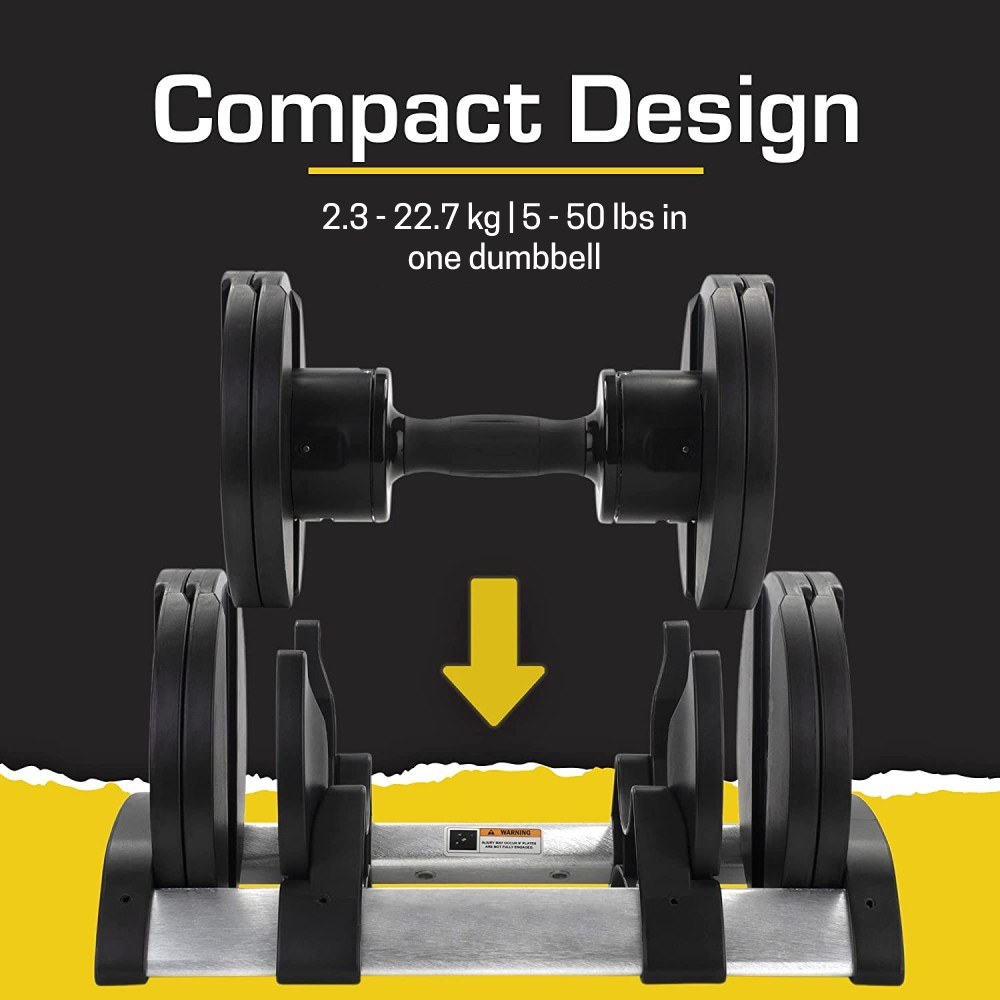 Adjustable Dumbbell Weight Set: image 2