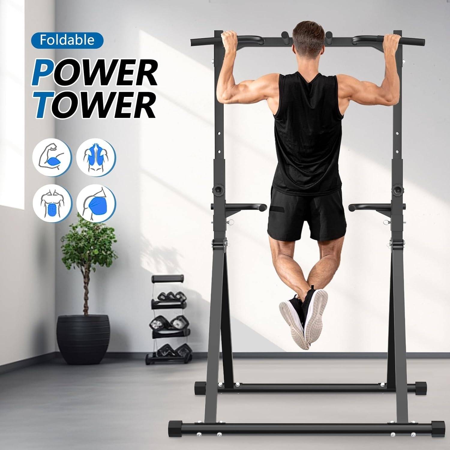 best power tower strength training fitness equipment