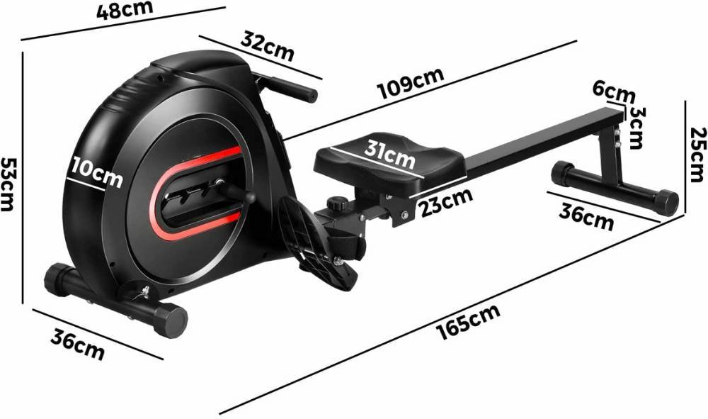 buy foldable row machine australia